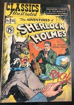 Classics Illustrated #33 Adventures Of Sherlock Holmes (Hrn 67) Canadian G/VG - £95.03 GBP