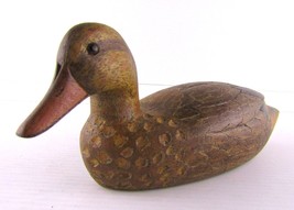 9&quot; Mallard Duck, Hand Carved Nov. 2002 Artist Signed D.P. (Dave Peterson) - $27.59