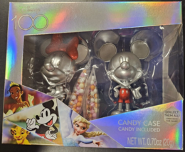 Disney 100TH Anniversary Mickey Mouse & Minnie Mouse Candy Case - $24.74