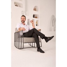 The Monarch Black Leather Men Dress Shoe image 14
