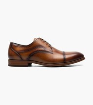 Stacy Adams Bryant Cap Toe Oxford Shoes Leather Tan 25634-240 image 8