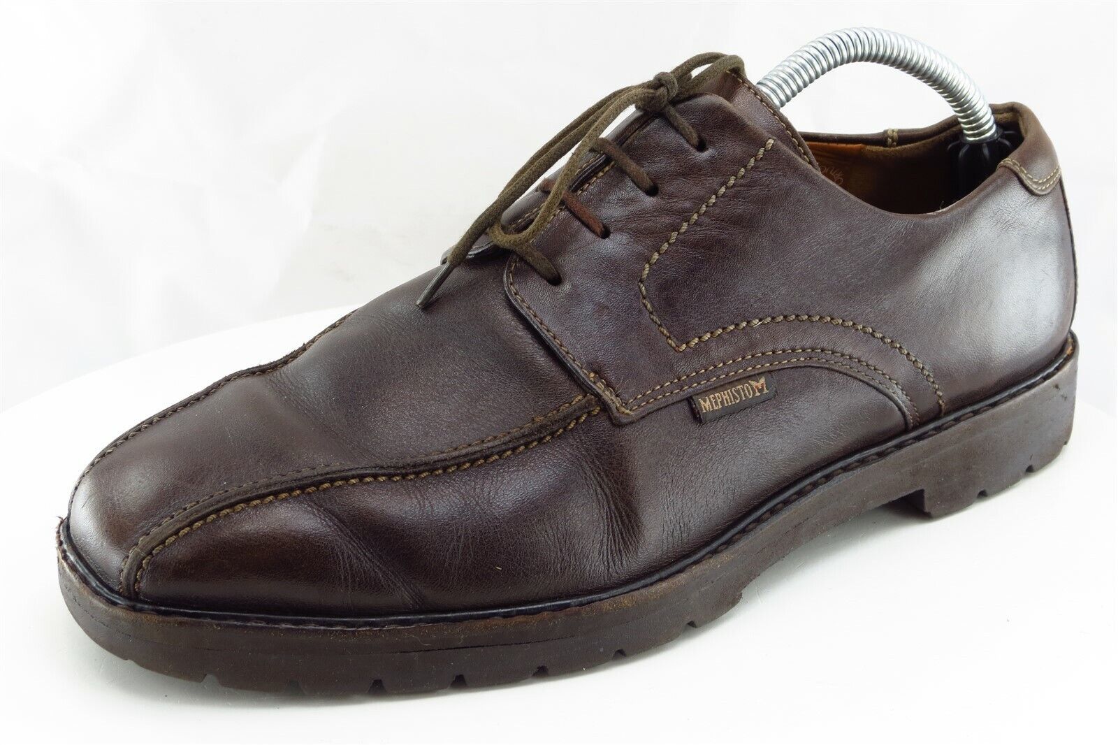 Primary image for Mephisto Goodyear Shoes Sz 8.5 M Brown Derby Oxfords Leather Men 720132231
