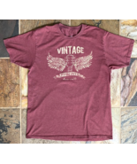 Vintage Music Fest Summer 68&#39; - Red - Sanoma - L - Guitar Wings - $17.09 CAD