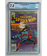 1982 Amazing Spider-Man 227 CGC 7.5 Black Cat 60-cent cover, Marvel Comi... - $57.03