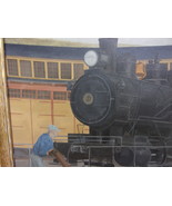 Painting, Locomotive Engine Number 29, Maryland and Pennsylvania, unsigned - $1,881.74 MXN+