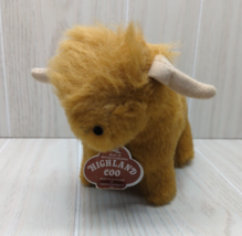 Highland Coo Cow Bull Scottish Plush Thistle Products Made in Scotland W/ Tag - £10.59 GBP