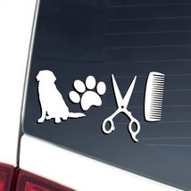 Pet Groomer Decal Vinyl Sticker | Dog &amp; Cat | Veterinarian | Truck Windo... - $109.18 MXN