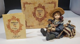 Yesterdays Child Betsy with Edmund ...The Patriots 3503 Boyds Collection 1995 - £19.89 GBP