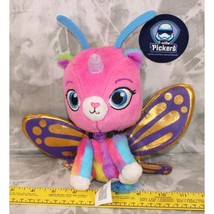 Nickelodeon Rainbow Butterfly Unicorn Kitty Felicity 6-Inch Plush 2019 - £7.61 GBP
