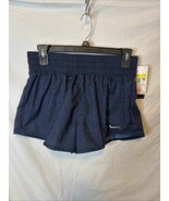 Nike One Dri-Fit Running Women’s Navy Blue Mid-Rise 3&quot; Brief-Lined Short... - €15,04 EUR