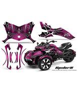 CAN-AM BRP SPYDER F3 F3-S GRAPHICS KIT CREATORX DECALS SPIDERX PINK - $387.95