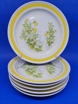 Chadds Ford Spring Meadow  Set Of 6 Vintage 7 3/4&quot; Salad Plates VGC Japan - £22.71 GBP