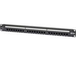 Eaton Tripp Lite Cat6 24-Port PoE+ Patch Panel, RJ45 Ethernet, 1U Rackmo... - $86.07