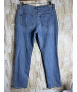 LEE Women&#39;s Stretch Relaxed Fit Straight Leg High Rise Jeans Size 16 Medium - $368.69 MXN