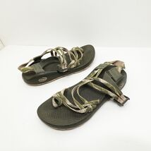 Women’s Chaco ZClassic Hiking Sandals Size 9 Green Strap Adjustable Arch... - $26.99