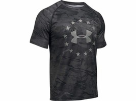 Under Armour Men&#39;s Freedom Reaper Tech Tee Black Medium New W Tag - £29.88 GBP