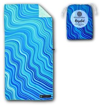Microfiber Beach Towels Made From Recycled Plastic Bottles - 71X35 Inch ... - £48.75 GBP