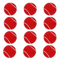 Red Tennis Rubber Light Weight Ball For Playing Cricket Pack of 12 - £21.91 GBP