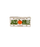 Jacksonville Florida Metal Enamel Pin - New Jacksonville, Fl Orange Lice... - $140.13 MXN