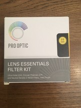 Pro Optic prooptic 77mm lens essentials filter kit UV, CP and ND filters... - $9.99