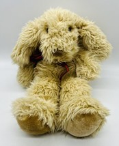 Fiesta Cuddle Dog Puppy Tan 16 inch Stuffed Animal Long Ears Shaggy Fur ... - £11.19 GBP