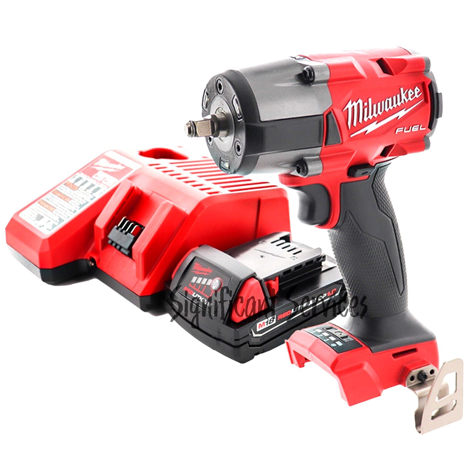 Milwaukee 2960-20 M18 18V FUEL 3/8&quot; Cordless Mid Torque Impact Wrench 1.... - $285.99