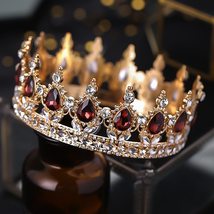 AINAMEISI Princess Crystal Tiaras and Crowns Headband Kid Girls Love Bridal Prom - £21.95 GBP