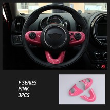 For  Steering Wheel Panel Cover Stickers For  F54 F55 F56 F57 F60 Interior Decor - £70.39 GBP