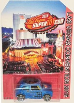 Blue Morris Mini Custom Hot Wheels 2024 Vegas Super Toy Convention - $72.71