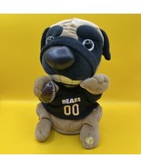 Vintage 2004 CHICAGO BEARD NFL Party Pug Gemmy Animated Plush 7” Tested ... - $9.49