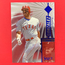 Juan Gonzalez 1997 Select Select Company Parallel #1 MLB Texas Rangers - £1.52 GBP