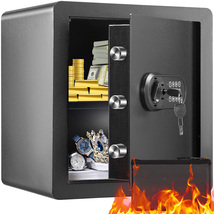 VEVOR Safe, 1.8 Cubic Feet Home Safe, Steel Security Safe with Digital K... - $109.90