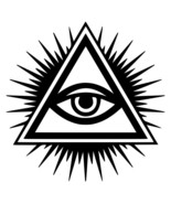 EYE OF PROVIDENCE Vinyl Decal Sticker - All-Seeing Eye of God - Illuminati - £3.88 GBP+