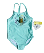 BODY GLOVE GIRLS 50 UPF Swimsuit Bathing Suit Green ( 3T )  - $64.32