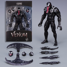 Venom Carnage Spider Man legends Action Figure Joint Movable Statue Collectible - £18.32 GBP