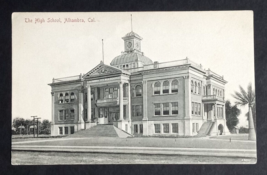 Alhambra City High School California CA Postcard c1910s Germany - £4.72 GBP