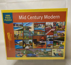 Hennessy Puzzles Mid Century Modern MCM 1000 PC Jigsaw 2014 Puzzle NEW SEALED - £30.27 GBP