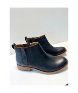Kork Ease Sz 6M Black Leather Velma Chelsea Boot Pull On Rubber Inserts ... - €103,27 EUR
