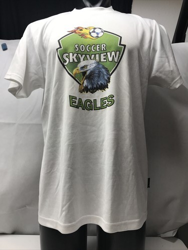 Colorado Timberline Poly-Dri Soccer Skyview Eagles Mens Shirt Size L KG - $14.85