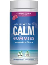 12/26 Natural Vitality CALM, Magnesium Citrate Supplement, Stress Relief... - $19.79