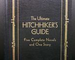 Douglas Adams ULTIMATE HITCHHIKER&#39;S GUIDE Leatherette Hardcover 5 Novels... - $22.49