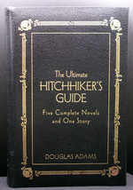 Douglas Adams ULTIMATE HITCHHIKER&#39;S GUIDE Leatherette Hardcover 5 Novels... - £17.64 GBP