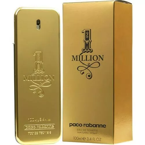 1 One Million by Paco Rabanne 3.3 / 3.4 oz Cologne for Men New In Box - £88.92 GBP