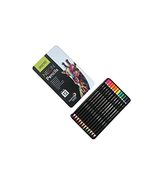 BRUSTRO Neon Colour Pencils 12 Tin |Multicolour| 3.3mm | Lead Strength, ... - $34.99