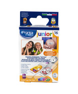 Junior Plasters ProntoMed Tattoo 16pcs assorted size and funny faces - $4.39 CAD