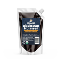 Fermentaholics Organic Unsulphured Blackstrap Molasses | 20 Oz Pouch | OU Kosher - £15.17 GBP