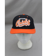 Baltimore Orioles Hat (VTG) - Wavy Script by Nutmeg Wool Blend - Adult S... - €80,98 EUR