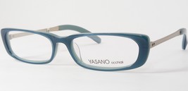 YASANO design by Chai B 1 Turquoise Blue UNIQUE RARE EYEGLASSES 52-16-138mm - $554.17 MXN