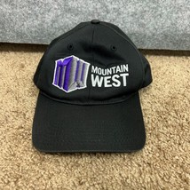 Mountain West Conference Mens Hat Adjustable Black White NCAA Sports Cap... - £19.19 GBP