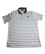 Polo Ralph Lauren Golf Shirt 2017 Erin Hills US Open Logo Striped Men&#39;s ... - $24.70